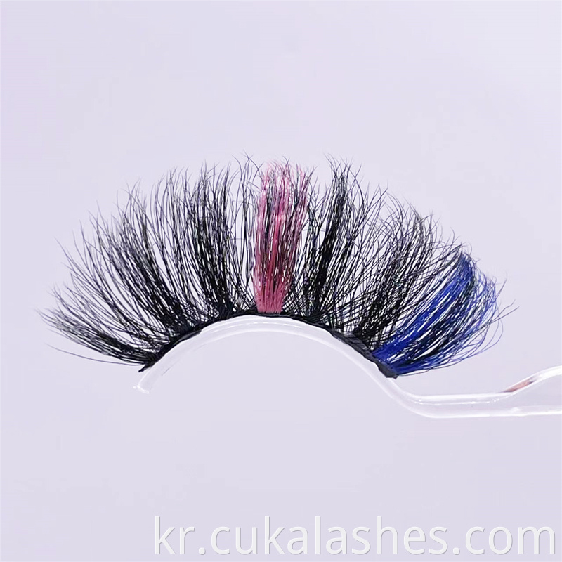 Colored False Lashes